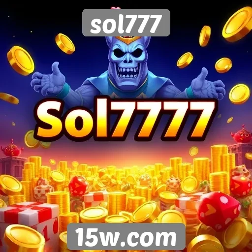 Variedade de jogos disponíveis no sol777
